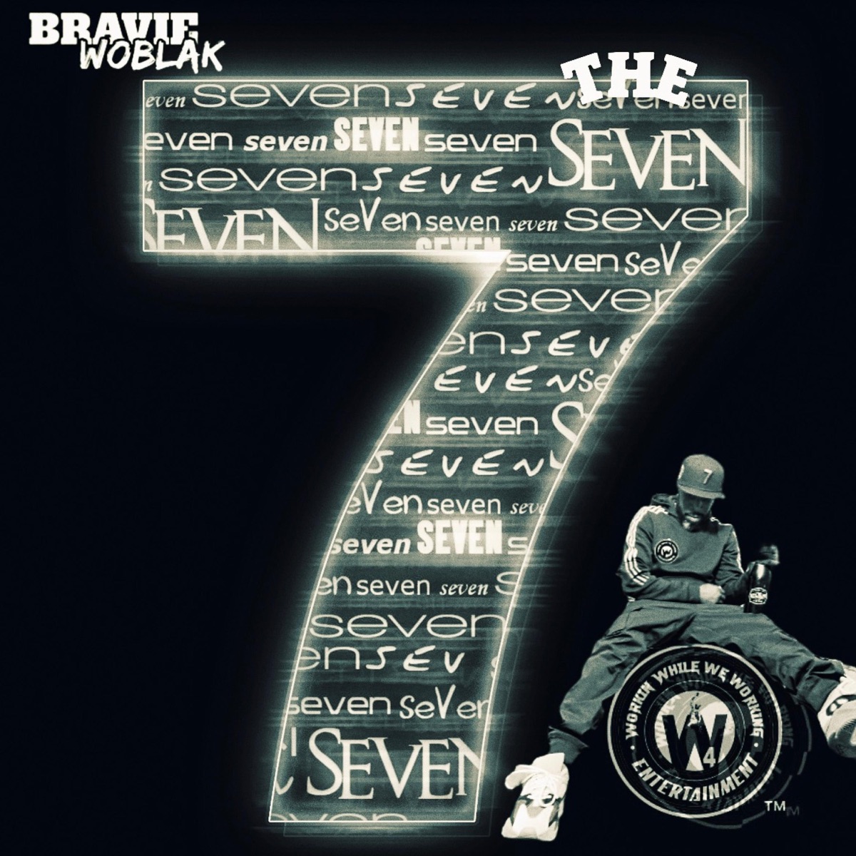 The 7 album cover by Bravie WoBlak
